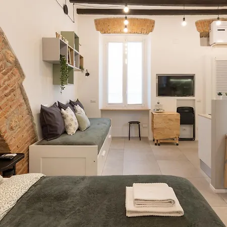 Bricks & Beams In The Key Area Of Апартаменты Милан